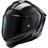 Alpinestars S-R10 Solid Casque Intégral Carbone/Noir XL unisex