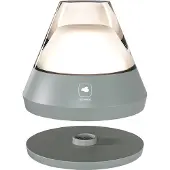 Leonardo Salerno Akku Tischleuchte Grau RGB 76032