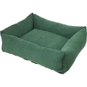 FANTAIL Courbe pour chien Snug Botanical Green 100x80cm (Chat, Chien)