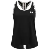 Under Armour Haut de sport 'Knockout' noir / blanc