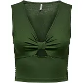ONLY Haut 'Jany' vert foncé