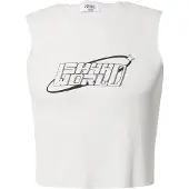 SHYX T-Shirt 'Angely' noir / blanc cassé