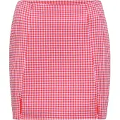 Nasty Gal Petite Jupe rose clair / rouge / blanc
