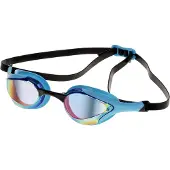 Aqua Feel Leader Mirror Swimming Goggles Bleu