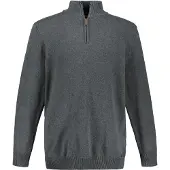 JP 1880 Pull-over gris chiné