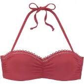 s.Oliver Hauts de bikini rouge sang