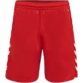 Hummel Pantalon de sport 'Core' rouge feu / blanc