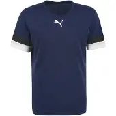 Puma Maillot 'TeamRISE' bleu foncé / noir / blanc