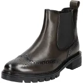 Ara Chelsea Boots vert foncé / noir