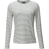 Comma T-shirt bleu marine / blanc