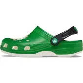 Crocs Sabots 'NBA Boston Celtics Classic' vert / vert gazon / mélange de couleurs / noir / blanc