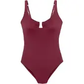 s.Oliver Maillot de bain bordeaux