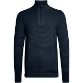 !Solid Pull-over 'Nick' bleu foncé