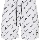 Urban Classics Shorts de bain noir / blanc