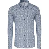 Desoto Chemise bleu marine / bleu clair / noir / blanc