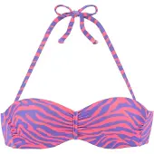 Venice beach Hauts de bikini violet foncé / rose