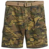 Superdry Pantalon cargo marron / vert