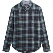 Superdry Chemise marine / jaune / rouge