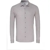 Desoto Chemise marron / gris