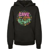 Mister tee Sweat 'Save And Love' jaune / vert / orange / rose / noir