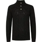 INDICODE JEANS Pull-over 'Benat' noir