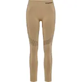Hummel Pantalon de sport moutarde / noir