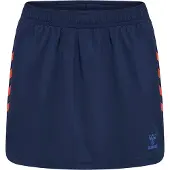 Hummel Jupe de sport marine / turquoise / orange foncé / blanc