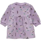 s.Oliver Robe crème / brun foncé / vert / violet clair