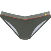 LASCANA Bas de bikini 'Yuna' olive / vert pastel / orange
