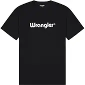 Wrangler T-Shirt noir / blanc
