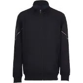 OCY Veste de survêtement bleu nuit / argent