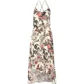 LASCANA Robe d’été sable / noisette / kaki / corail