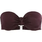 LASCANA Hauts de bikini 'Nele' aubergine