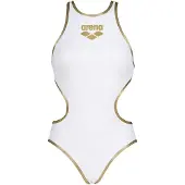 Arena Maillot de bain 'ONE BIGLOGO' bronze / blanc