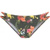 LASCANA Bas de bikini 'Tahiti' mélange de couleurs / noir