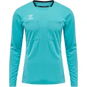 Hummel T-Shirt fonctionnel aqua / noir / blanc