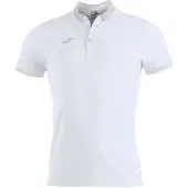 Joma T-Shirt fonctionnel 'Polo Bali' gris / blanc