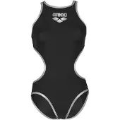 Arena Maillot de bain 'ONE BIGLOGO' gris argenté / noir