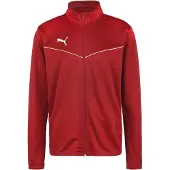 Puma Vestes d’entraînement 'TeamRise' rouge / blanc