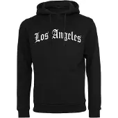 Mister tee Sweat-shirt 'Los Angeles' noir / blanc