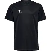 Hummel T-Shirt fonctionnel 'ESSENTIAL' noir / blanc