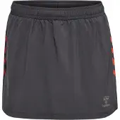 Hummel Jupe de sport gris / anthracite / orange / blanc