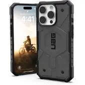 Uag Coque Pathfinder MagSafe pour Apple iPhone 16 Pro - Silver
