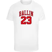 Mister tee T-Shirt 'Ballin 23' blanc