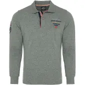 Carisma T-Shirt gris / rouge cerise / noir