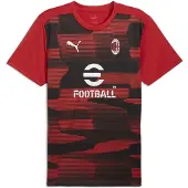 Puma Maillot 'AC Mailand' rouge carmin / noir / blanc