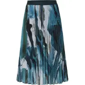TATUUM Jupe 'Ridio 1' marine / bleu roi / gris / pétrole