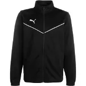 Puma Veste de sport 'TeamRise' noir / blanc