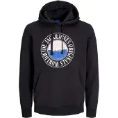 Jack & Jones Cobin Hoodie Noir L Homme