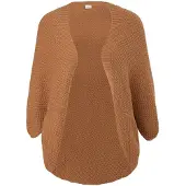s.Oliver Vestes en maille cognac